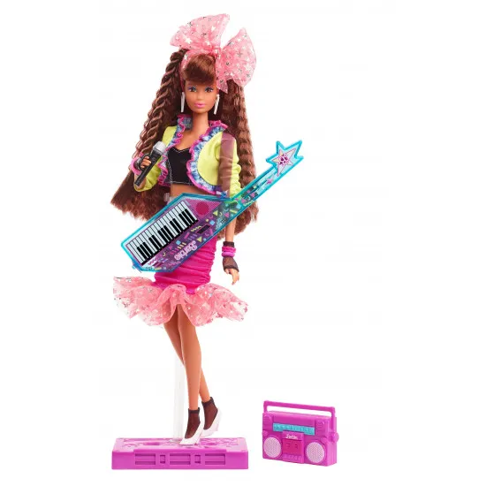 Barbie GTJ88 Papusa Rewind 80s Doll's Night Out, 29 cm