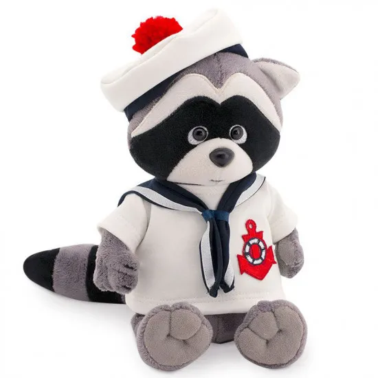Orange Toys OS004-105/20 Jucărie de pluș Denny Raccoon: Sailor, 20 cm