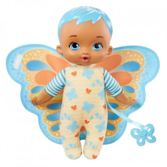 Mattel My Garden Baby HBH38 Păpușă Aripi albastre