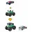 Mattel Hot Wheels GWW13 Set mașinuțe Monster Trucks Monster Maker