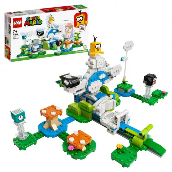 Lego Super Mario 71389 Конструктор Lakitu Sky World Expansion Set