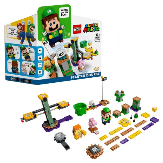 Lego Super Mario 71387 Constructor Adventures with Luigi Starter Course