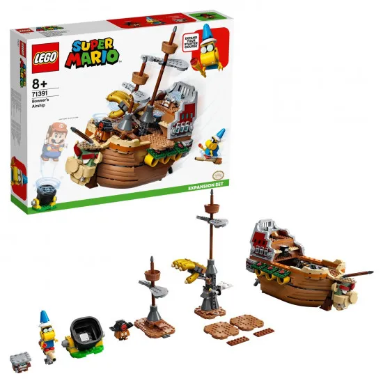 Lego Super Mario 71391 Constructor Bowser's Airship Expansion Set