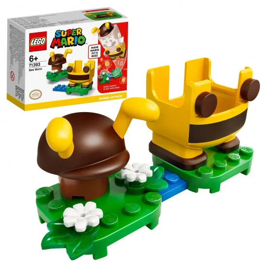 Lego Super Mario 71393 Constructor Pachet de puteri suplimentare Mario Albina