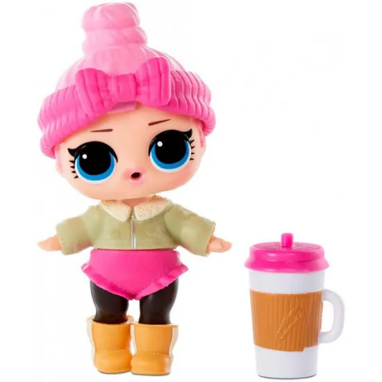L.O.L. Surprise! 576624 Игровой набор Winter Chill Маленькие комнатки Шале с камином Милой Крошки
