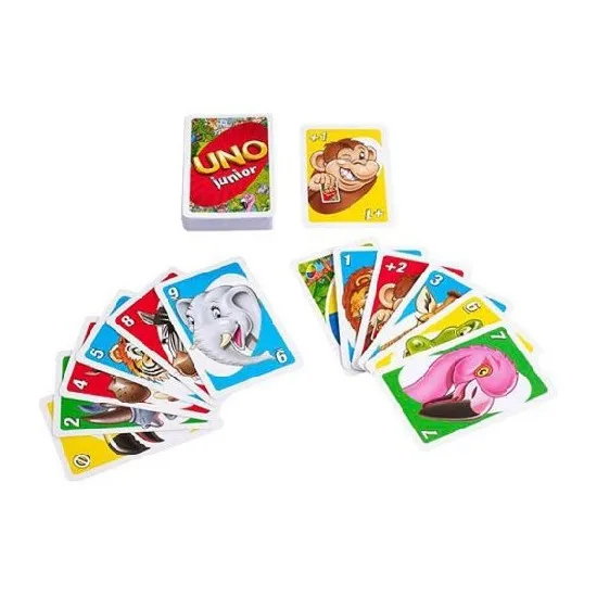 Mattel 52456 Настольная игра, карты уно  "UNO Junior"