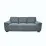 Диван прямой Decoprim Astoria 3,, Dark Gray