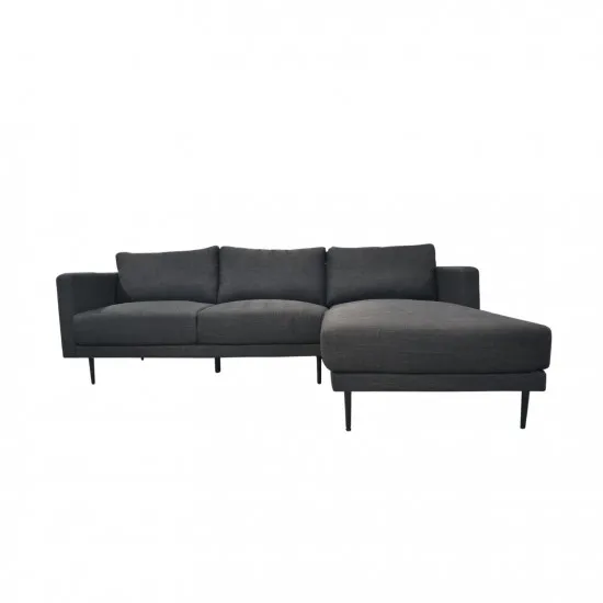 Диван угловой DP Era с правым углом, Dark Gray