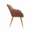 Scaun Decoprim Iris, Rusty / Gold Legs