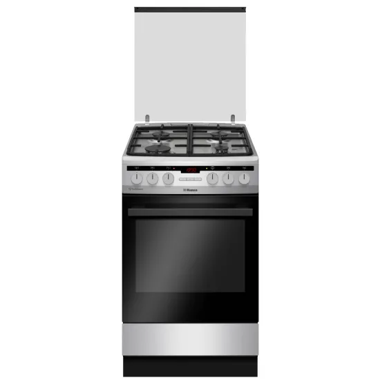 Плита отдельностоящая Hansa FCMXS582977 Inox/Black