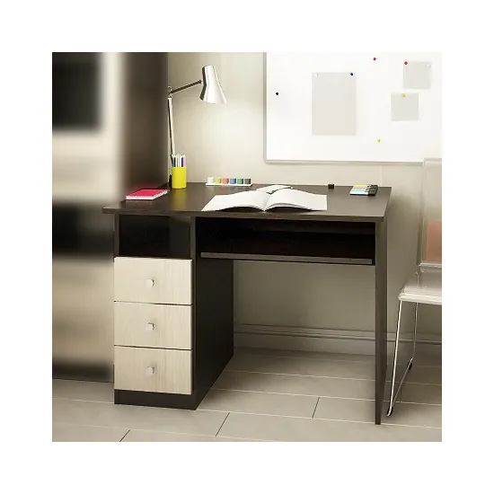 Masă calculator PS KS-100(sertar), Wenge /Chamonix deschis