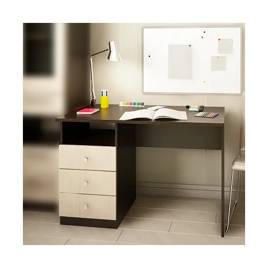 Masă calculator PS KS-110(sertar), Wenge /Chamonix deschis