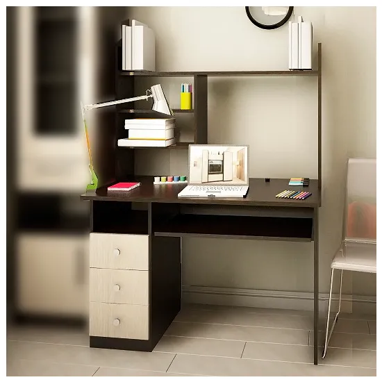 Masă calculator PS PS-110, Wenge /Chamonix deschis