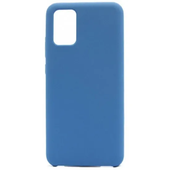 Husă Helmet Liquid Silicone pentru Samsung Galaxy A03 Core, Blue