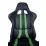 Fotoliu de gaming Spacer SPCH-TRINITY-GRN, Black/Green