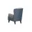 Fotoliu Олмеко Elegant, Suede Buffalo Grey-Blue / Chanel Lilac