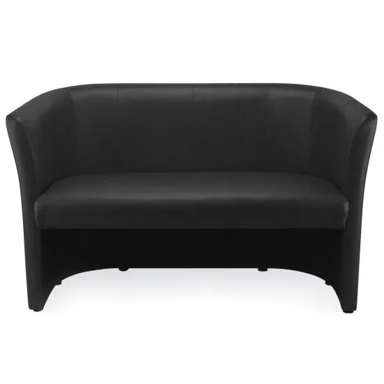 Canapea dreaptă DP Club Duo, Eco 30 Black