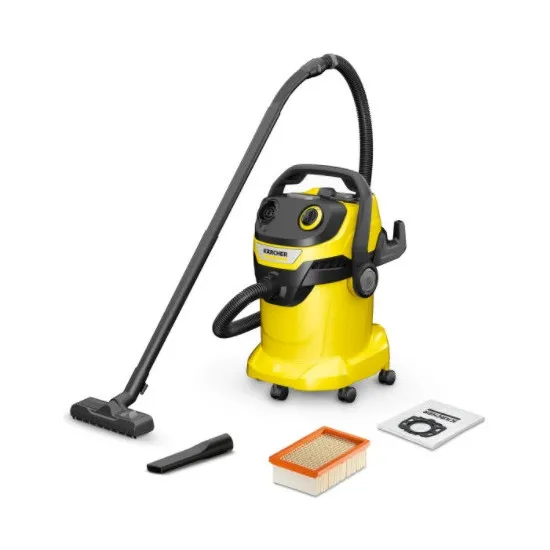 Aspirator industrial Kärcher WD 5 V-25/6/22 (1.628-300.0) Yellow/Black (1100 W)