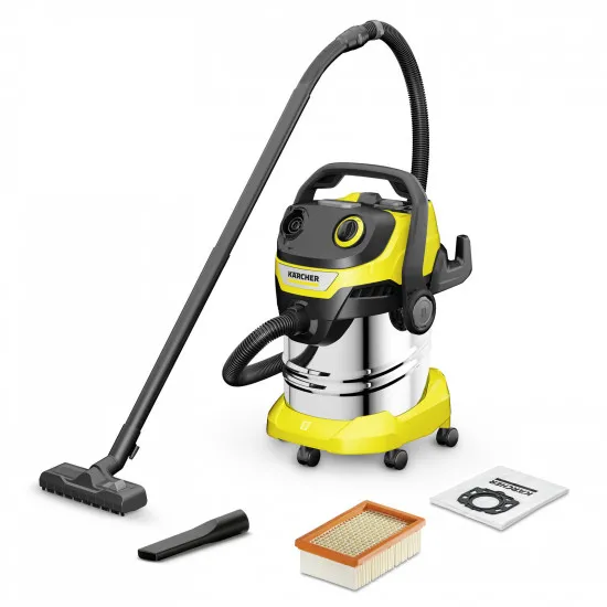 Aspirator de uz casnic Kärcher WD 5 S V-25 1.628-350.0 Black/Yellow (1100 W)