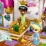Lego Disney Princess 43193 Constructor Aventura lui Ariel, Belle, Cenusareasa si Tiana din cartea de povesti