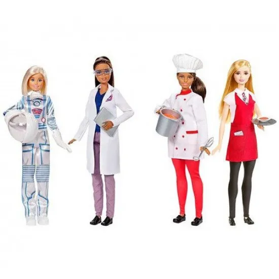 Barbie FCP64 Игровой набор Профессиональный дуэт, 29 см