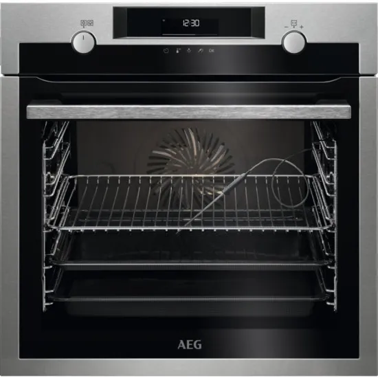 Духовка электрическая AEG BCE558370M, Inox/Black