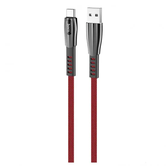 Кабель Hoco U70 Splendor USB 2.0/USB Type-C, Red