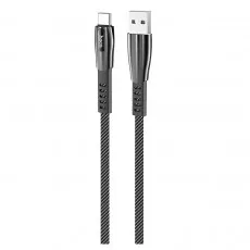 Cablu Hoco U70 Splendor USB 2.0/USB Type-C, Dark Gray
