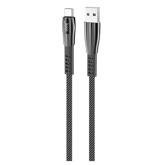 Кабель Hoco U70 Splendor USB 2.0/USB Type-C, Dark Gray