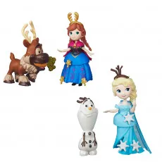 Hasbro Disney Frozen B5185  Set figurine  Elsa / Anna : Prietenii din Regatul de Gheata