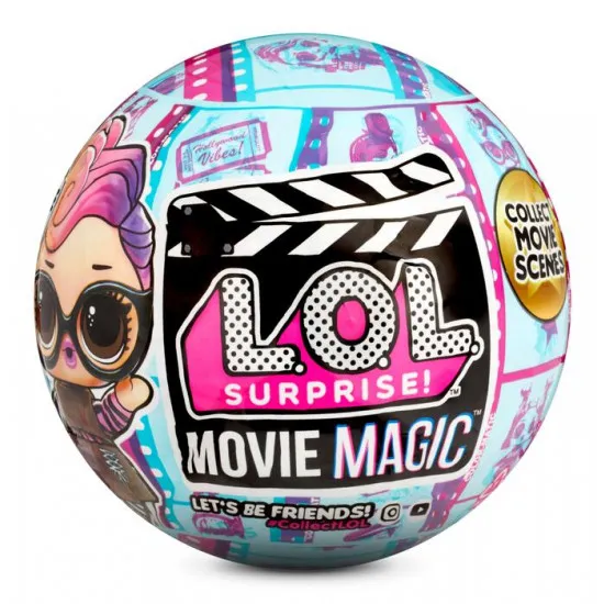 L.O.L Surprise! Movie Magic 576471 Set de joaca cu papusa Eroi de film, 8 cm