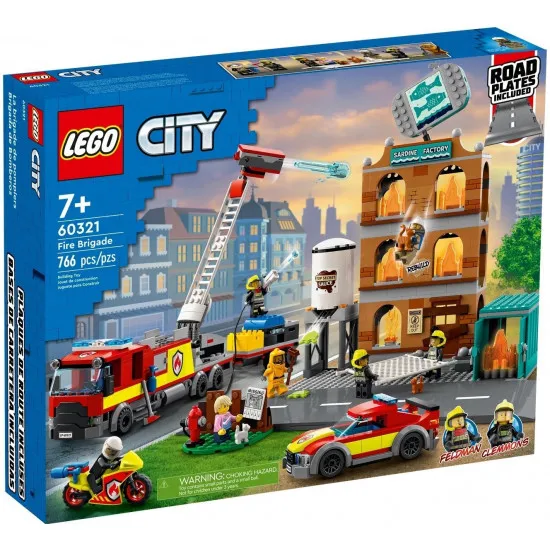 Lego City 60321 Constructor Brigada de Pompieri