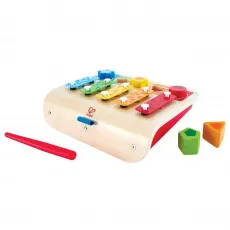 Hape E0334A Jucarie muzicala din lemn Sorter Xylophone