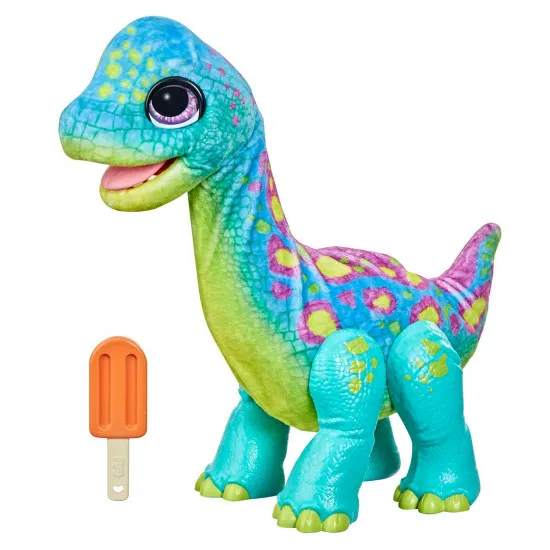 FurReal Friends F1739 JucÄ?rie interactiva Snackin' Sam The Bronto