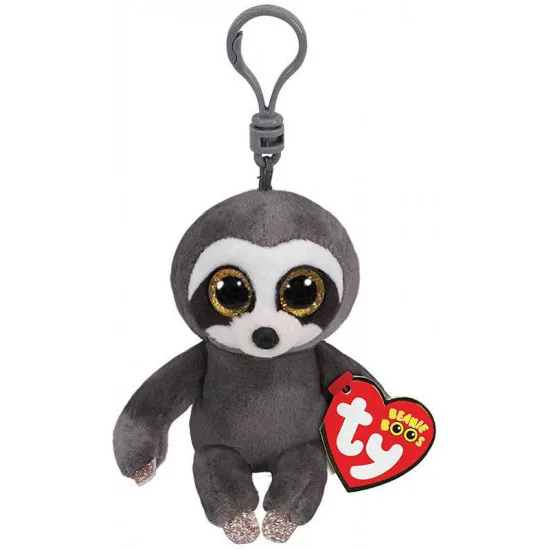 Ty TY36559 Breloc de pluș Leneșul Dangler, 8,5 cm