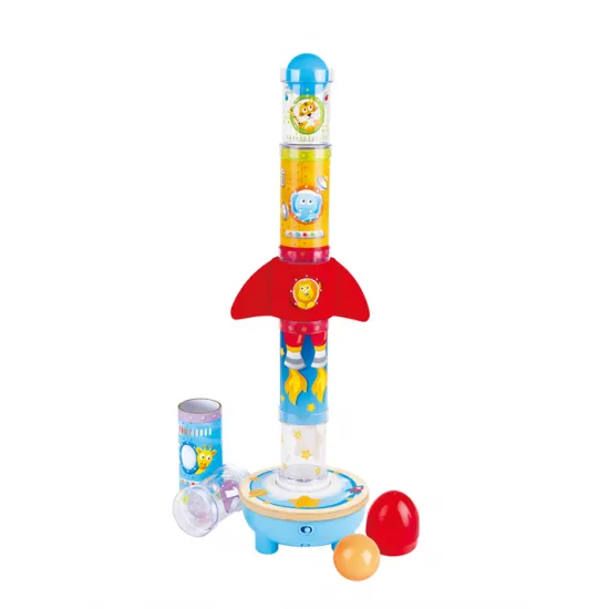 Hape E0387 JucÄ?rie educativÄ? Rocket Ball Air Stacker