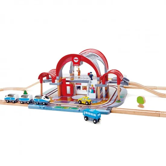 Hape E3725 Игровой набор Станция Гранд Сити