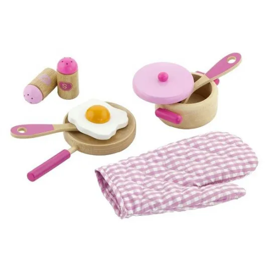 Viga 50116 Ð?гÑ?овой набоÑ? Cooking Tool Set, Pink