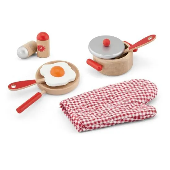 Viga 50721 Ð?гÑ?овой набоÑ? Cooking Tool Set, Red