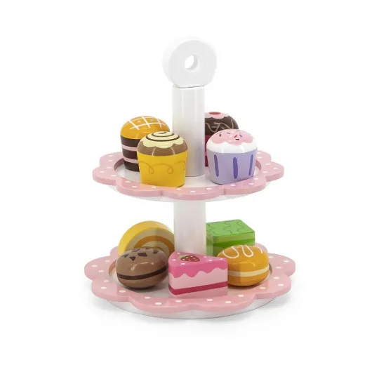 Viga 44544 Set de joaca Vitrina cu prajituri