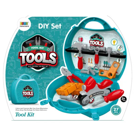 Essa 8021B Игровой набор Инструменты в чемоданчике, 27 елемент.