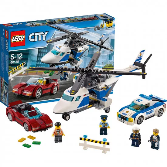 Lego City 60138 Urmarire de mare viteza