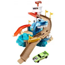 Mattel BGK04 Трек Hot Wheels "Охота на акулу" Mattel BGK04 Трек Hot Wheels "Охота на акулу"