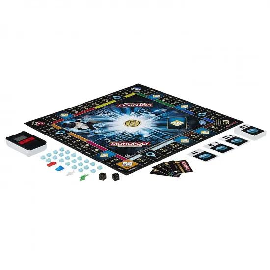 Hasbro B6677 Настольная игра "Монополия с банковскими картами" (новая версия)