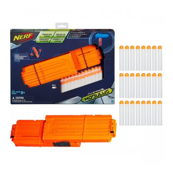 Hasbro Nerf B1534 Set Nerf Modulus magazie cu 24 cartuse