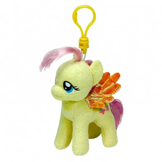 Ty TY41102 Jucarie moale-breloc My Little Pony Fluttershy