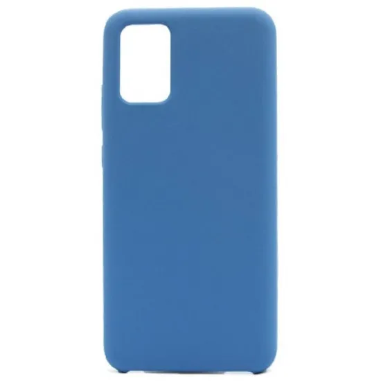 Husă Helmet Liquid Silicone pentru Samsung Galaxy A03, Blue