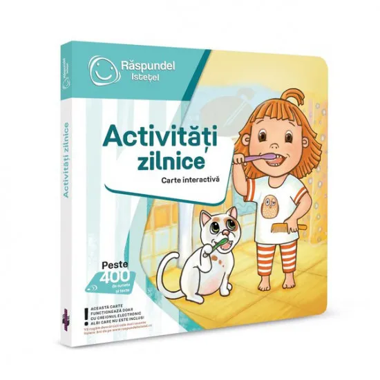 Răspundel Istețel 14864 Carte interactiva Activitati zilnice (RO)
