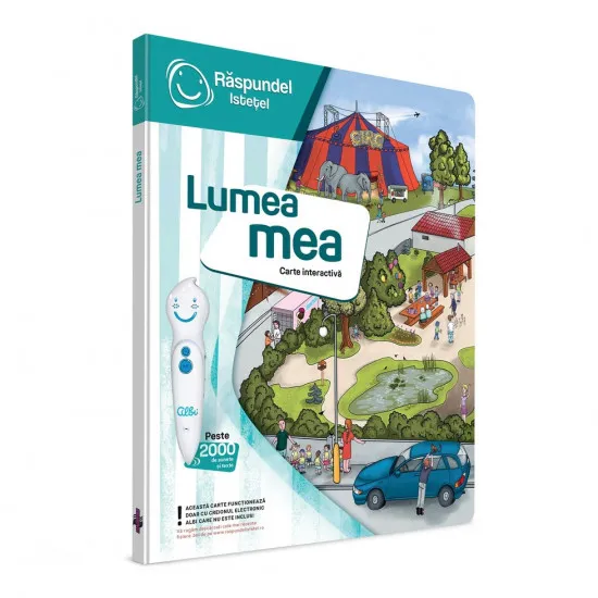 Răspundel Istețel 27069 Интерактивная книга Lumea mea (RO)