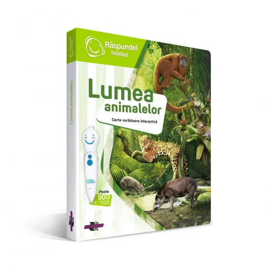 Răspundel Istețel 69436 Carte interactiva Lumea animalelor (RO)